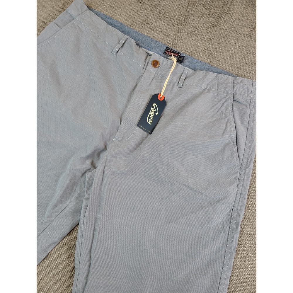 *NWT*Grayers Pants Mens 38x32 Blue Randolph End on End Chino Stretch Tapered